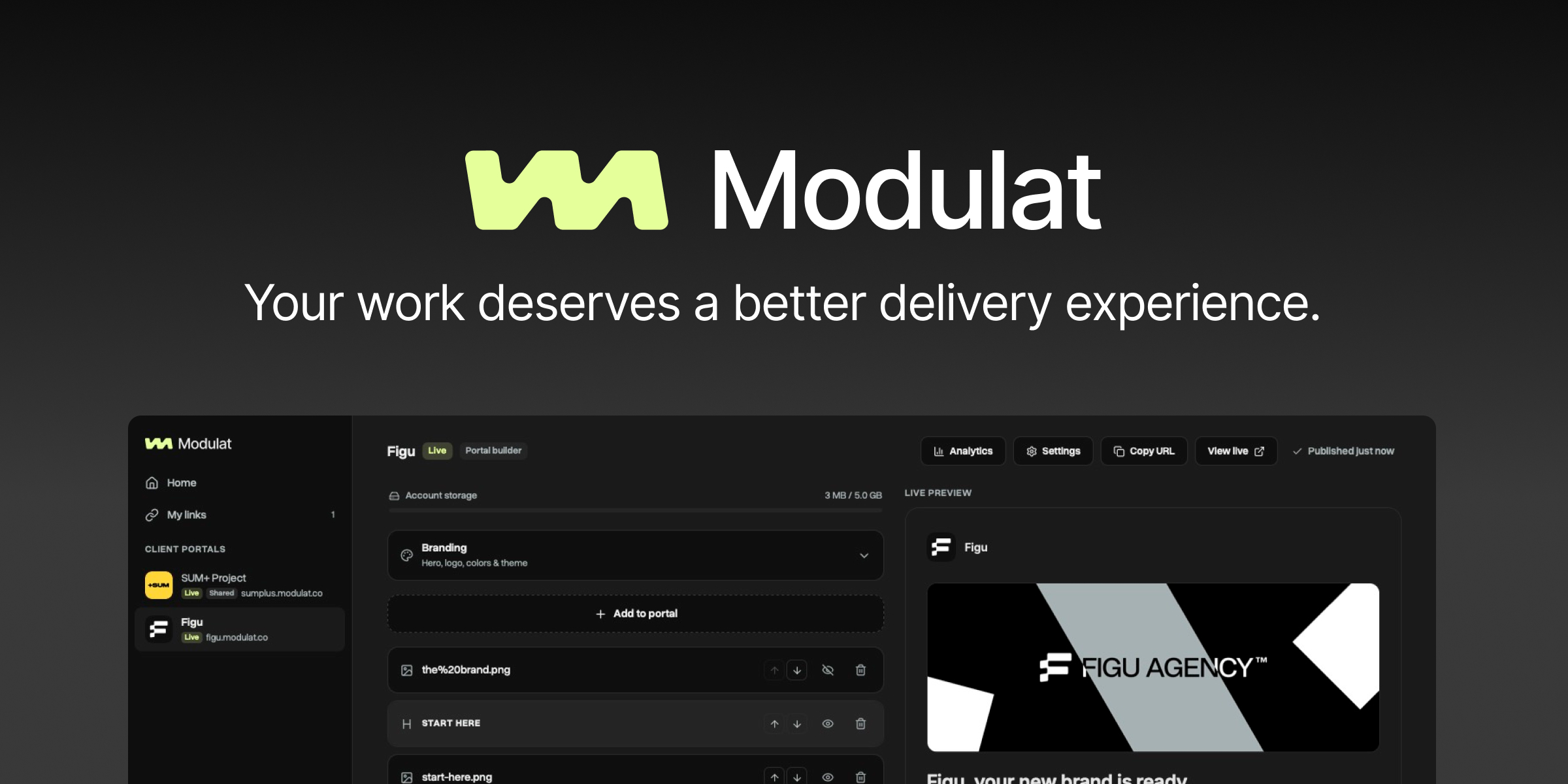 Modulat screenshot